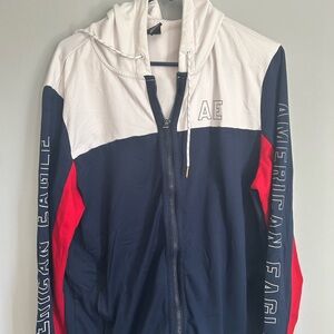 American Eagle Men’s Hooded Sweatshirt-Large